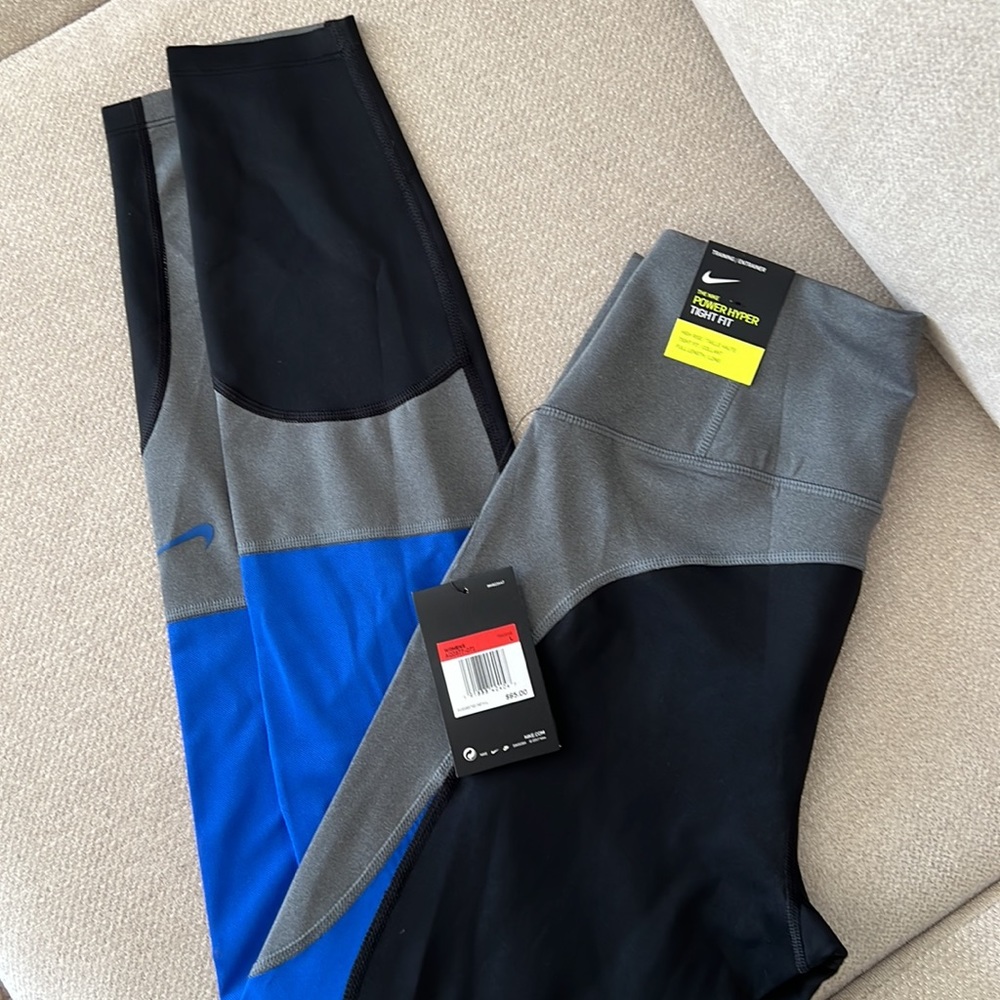 Women’s Nike Power Hyper Tight Fit High Rise - NWT Size Large